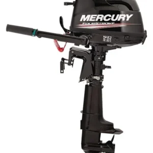 mercury-5hp-tiller-fourstroke-outboard-motor-15%e2%80%b3-shaft-manual-tilt-trim-manual-start