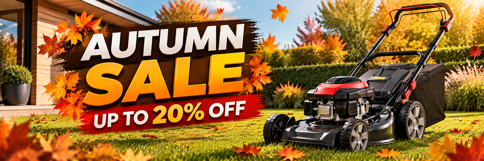 Autumn Lawn Mower Sale
