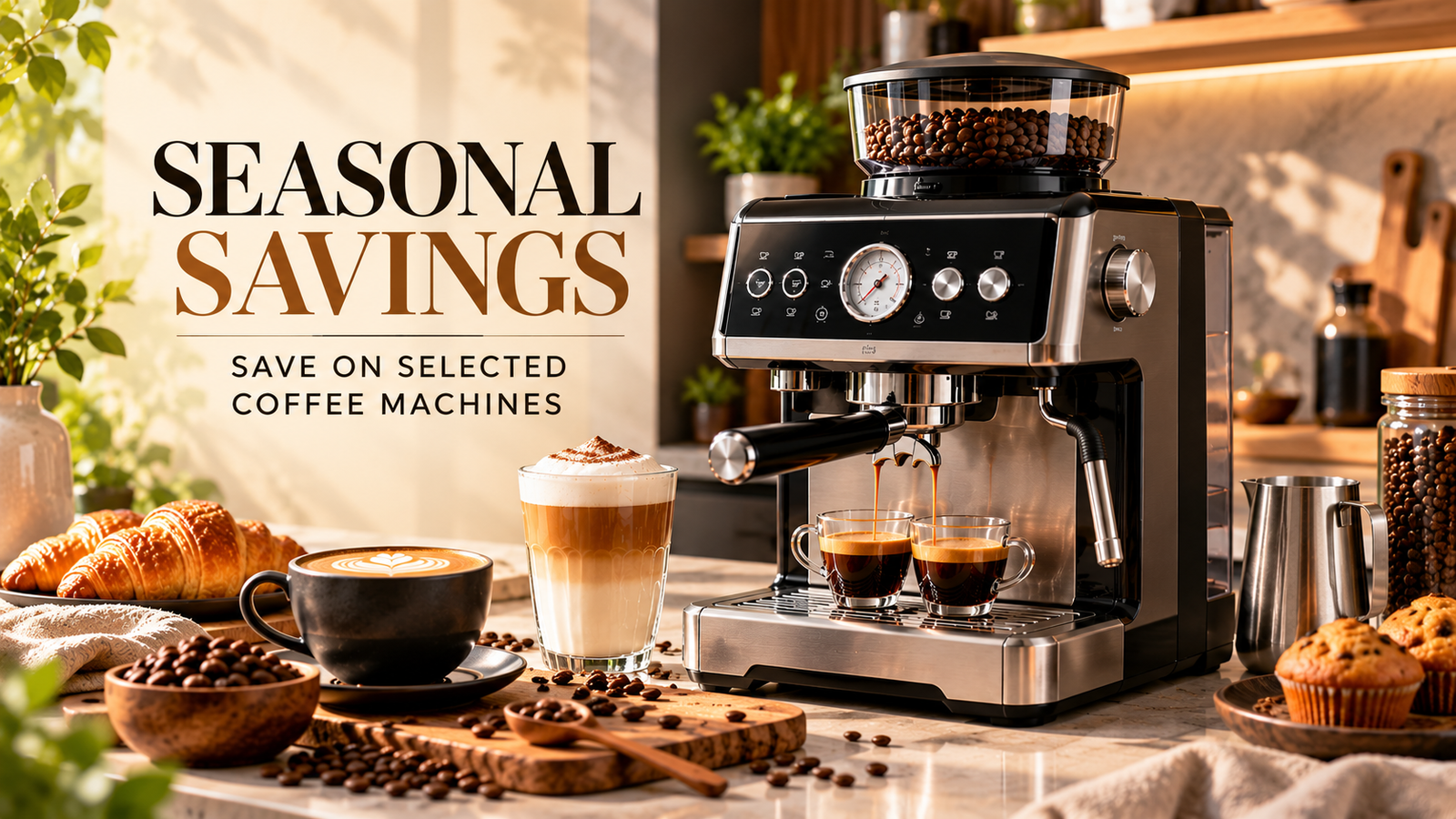 Seasonal Savings - Coffee Machines