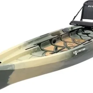 NuCanoe Unlimited Sit-on-Top Fishing/Hunting Kayak (Pivot Pedal Drive/EPS Trolling Motor Compatible)